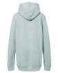 J America Youth Triblend Pullover Hooded Sweatshirt grey triblend ModelBack