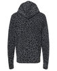 J America Youth Triblend Pullover Hooded Sweatshirt blk leprd tribl ModelBack