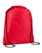 Liberty Bags Value Drawstring Backpack RED ModelQrt