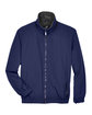 UltraClub Adult Adventure All-Weather Jacket navy/ charcoal FlatFront