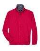 UltraClub Adult Adventure All-Weather Jacket red/ charcoal FlatFront