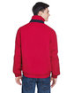 UltraClub Adult Adventure All-Weather Jacket red/ charcoal ModelBack