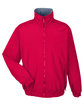 UltraClub Adult Adventure All-Weather Jacket red/ charcoal OFFront