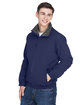 UltraClub Adult Adventure All-Weather Jacket navy/ charcoal ModelQrt