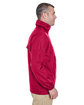 UltraClub Adult Full-Zip Hooded Pack-Away Jacket red ModelSide