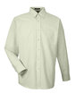 UltraClub Men's Classic Wrinkle-Resistant Long-Sleeve Oxford LIME OFFront