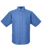 UltraClub Men's Classic Wrinkle-Resistant Short-Sleeve Oxford  OFFront