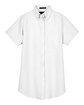 UltraClub Ladies' Classic Wrinkle-Resistant Short-Sleeve Oxford  FlatFront