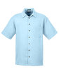 UltraClub Men's Cabana Breeze Camp Shirt island blue OFFront