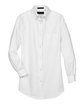 UltraClub Ladies' Classic Wrinkle-Resistant Long-Sleeve Oxford  FlatFront