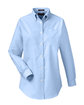UltraClub Ladies' Classic Wrinkle-Resistant Long-Sleeve Oxford light blue OFFront