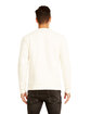 Next Level Apparel Unisex Santa Cruz Pocket Sweatshirt white ModelBack