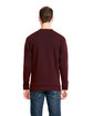 Next Level Apparel Unisex Santa Cruz Pocket Sweatshirt maroon ModelBack