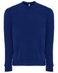 Next Level Apparel Unisex Santa Cruz Pocket Sweatshirt royal FlatFront