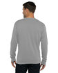 Next Level Apparel Unisex Pullover PCH Crewneck Sweatshirt heather gray ModelBack
