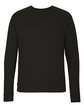 Next Level Apparel Unisex Pullover PCH Crewneck Sweatshirt heather black OFFront