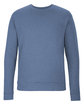 Next Level Apparel Unisex Pullover PCH Crewneck Sweatshirt heather bay blue OFFront