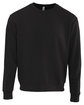 Next Level Apparel Unisex Santa Cruz Sweatshirt black OFFront