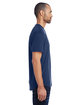 Anvil Adult Curve T-Shirt NAVY ModelSide