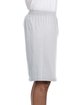 Augusta Sportswear Adult Longer-Length Jersey Short ash ModelSide