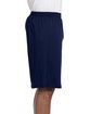 Augusta Sportswear Adult Longer-Length Jersey Short navy ModelSide