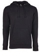 Next Level Apparel Unisex Laguna French Terry Pullover Hooded Sweatshirt BLACK/ BLACK FlatFront