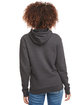 Next Level Apparel Unisex Malibu Pullover Hooded Sweatshirt heather black ModelBack