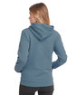 Next Level Apparel Unisex Malibu Pullover Hooded Sweatshirt heathr slate blu ModelBack