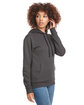 Next Level Apparel Unisex Malibu Pullover Hooded Sweatshirt  ModelSide