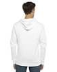 Next Level Apparel Unisex Santa Cruz Pullover Hooded Sweatshirt white ModelBack