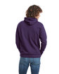 Next Level Apparel Unisex Santa Cruz Pullover Hooded Sweatshirt galaxy purple ModelBack