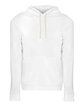 Next Level Apparel Unisex Santa Cruz Pullover Hooded Sweatshirt white OFFront