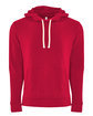 Next Level Apparel Unisex Santa Cruz Pullover Hooded Sweatshirt red OFFront