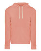 Next Level Apparel Unisex Santa Cruz Pullover Hooded Sweatshirt desert pink OFFront