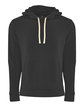 Next Level Apparel Unisex Santa Cruz Pullover Hooded Sweatshirt graphite black OFFront