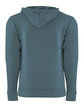 Next Level Apparel Unisex Santa Cruz Pullover Hooded Sweatshirt antique denim OFBack