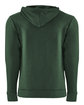 Next Level Apparel Unisex Santa Cruz Pullover Hooded Sweatshirt forest green OFBack