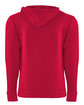 Next Level Apparel Unisex Santa Cruz Pullover Hooded Sweatshirt red OFBack