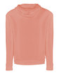 Next Level Apparel Unisex Santa Cruz Pullover Hooded Sweatshirt desert pink OFBack