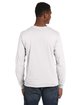Anvil Adult Lightweight Long-Sleeve T-Shirt WHITE ModelBack