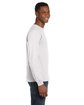 Anvil Adult Lightweight Long-Sleeve T-Shirt WHITE ModelSide