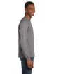 Anvil Adult Lightweight Long-Sleeve T-Shirt STORM GREY ModelSide