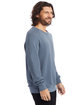 Alternative Unisex Washed Terry Champ Sweatshirt washed denim ModelSide