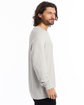 Alternative Unisex Washed Terry Champ Sweatshirt light grey ModelSide