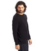 Alternative Unisex Washed Terry Champ Sweatshirt black ModelSide