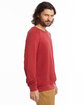 Alternative Unisex Washed Terry Champ Sweatshirt faded red ModelSide
