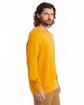 Alternative Unisex Washed Terry Champ Sweatshirt stay gold ModelSide