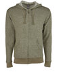 Next Level Apparel Adult Pacifica Denim Fleece Full-Zip Hooded Sweatshirt military green FlatFront