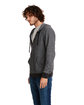 Next Level Apparel Adult Pacifica Denim Fleece Full-Zip Hooded Sweatshirt  ModelSide