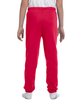 Jerzees Youth NuBlend® Fleece Sweatpants true red ModelBack